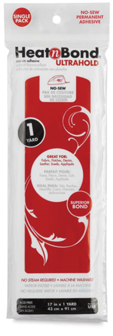 Therm-O-Web Heat n Bond Ultrahold Iron-on Adhesive - 17" x 1 yd